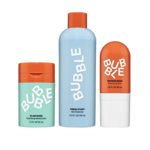 3-Step Bubble Skincare Routine for Clear, Glowing Skin